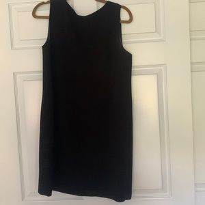 Theory Black Shift Dress